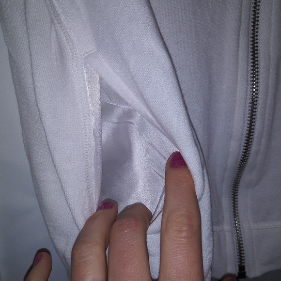 I do.VS Blue Rhinestone Zip Hoodie - Picture 4 of 7